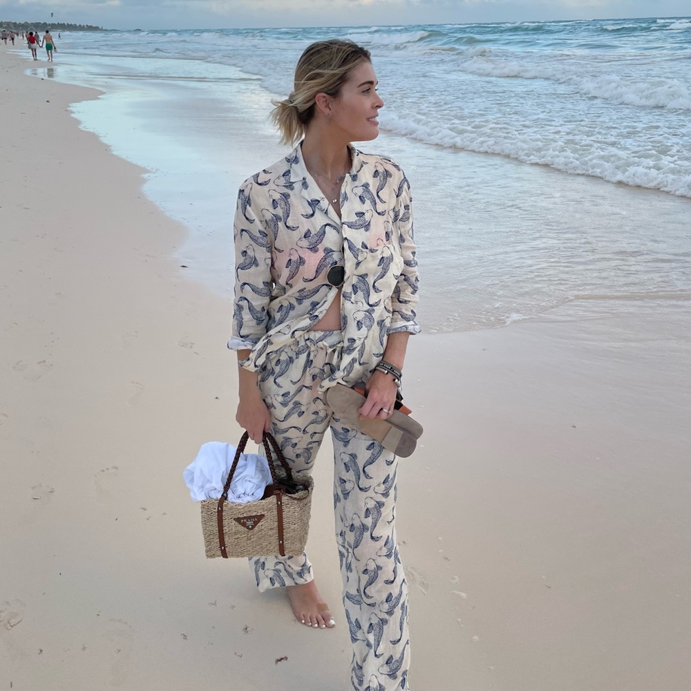 Zara matching linen set